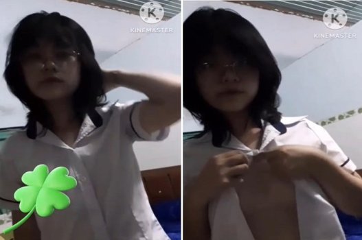 Nữ sinh phục vụ hấp dẫn